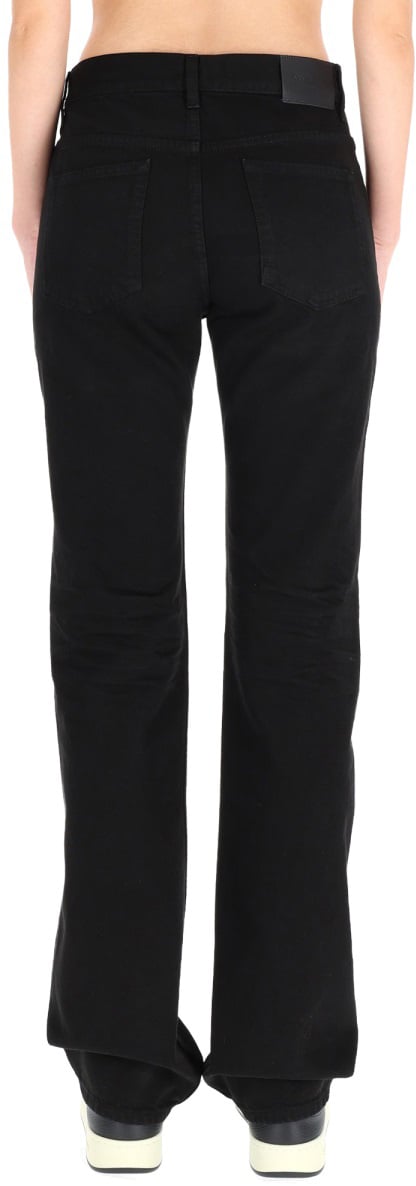 Saint Laurent LOW WAIST JEANS "NICO" Zwart