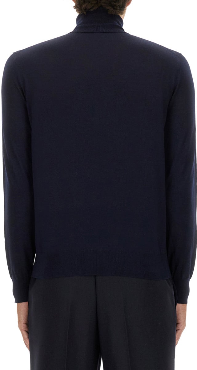 Saint Laurent TURTLENECK PULLOVER Blauw