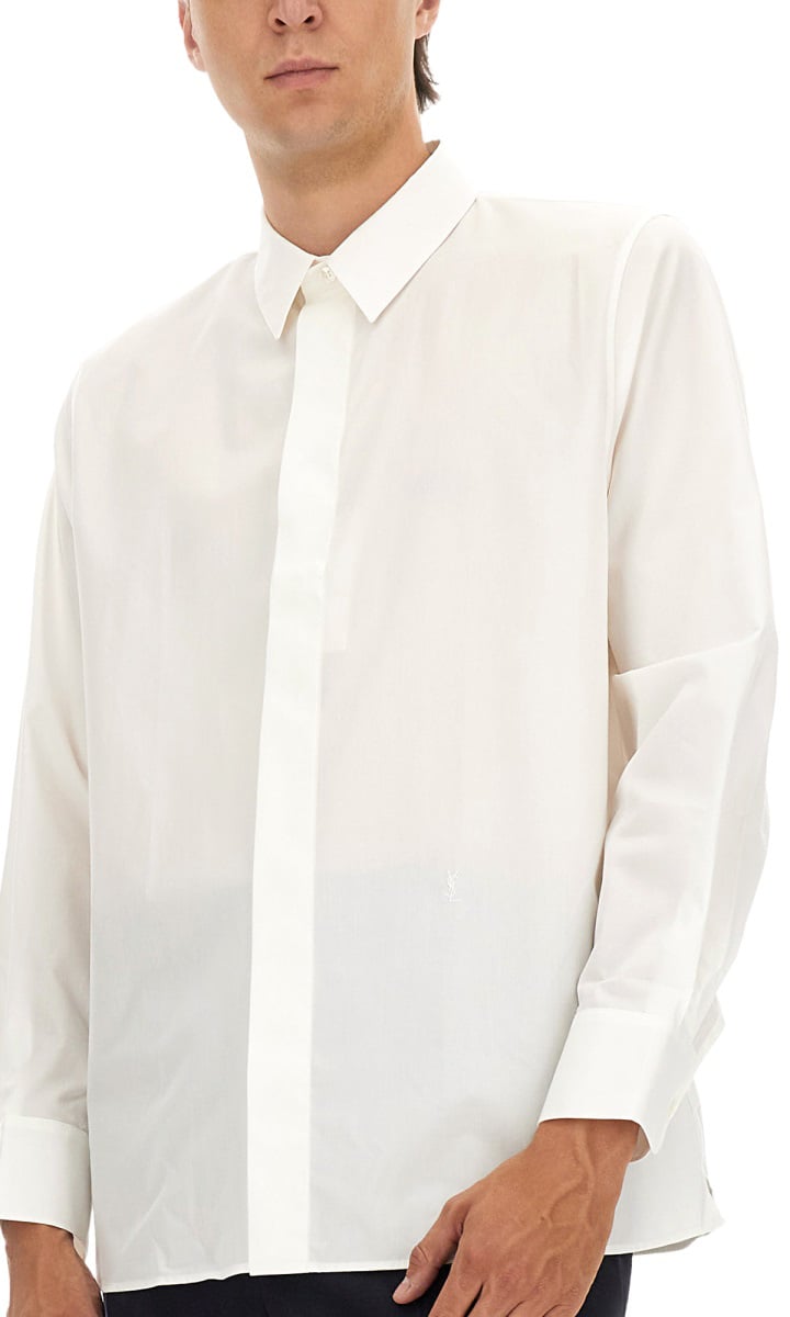 Saint Laurent COTTON SHIRT Wit
