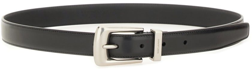 Saint Laurent "FOLK" BELT Zwart