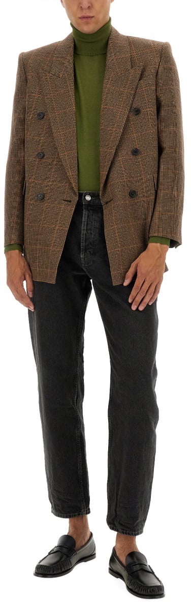 Saint Laurent JEANS "MICK" Zwart