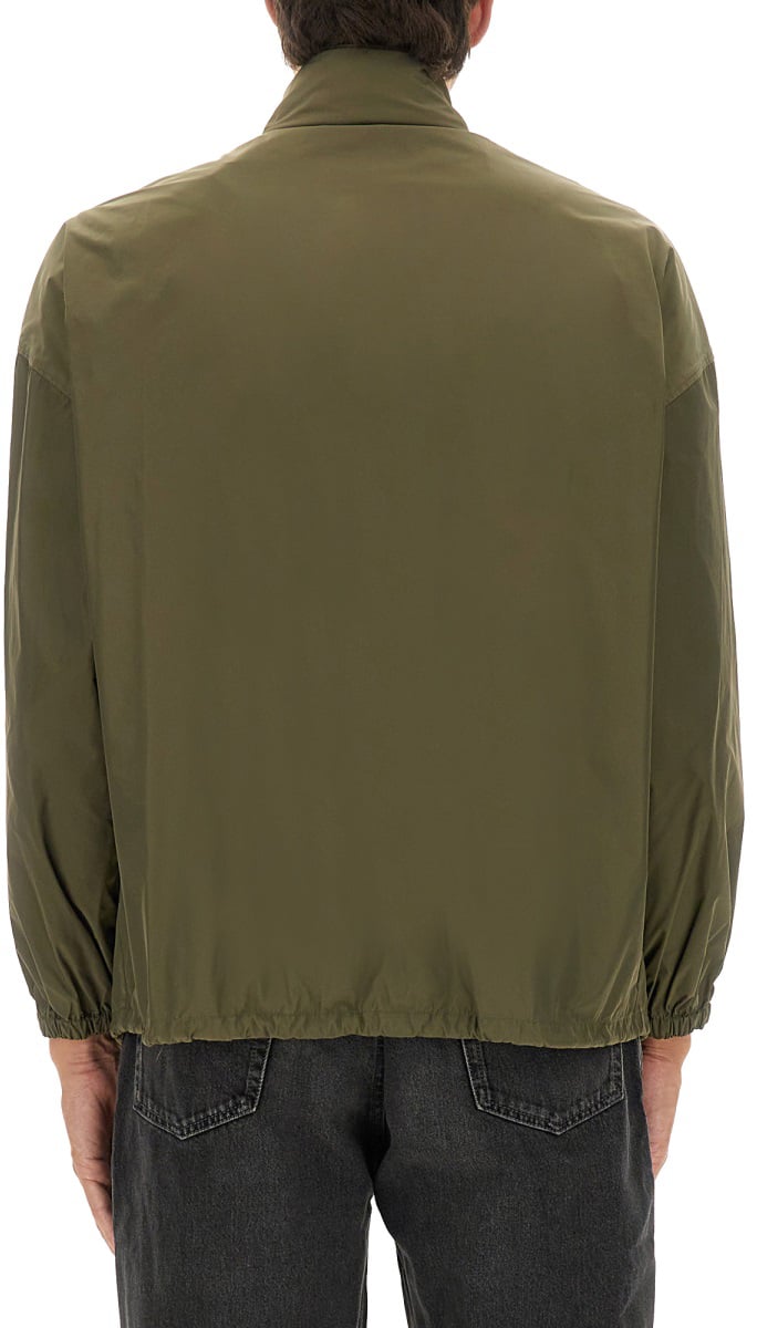 Saint Laurent WATER-REPELLENT JACKET Groen