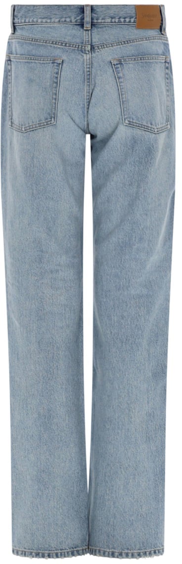 Saint Laurent JEANS STRAIGHT FIT Blauw