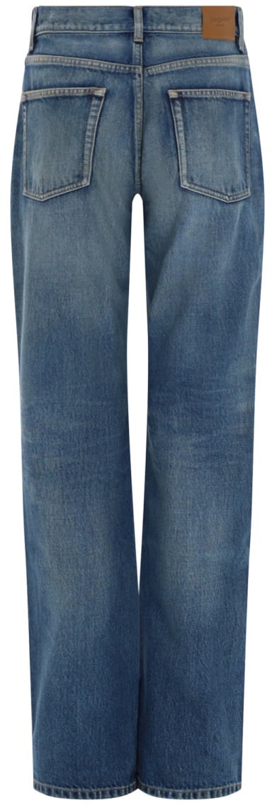 Saint Laurent JEANS STRAIGHT FIT Blauw