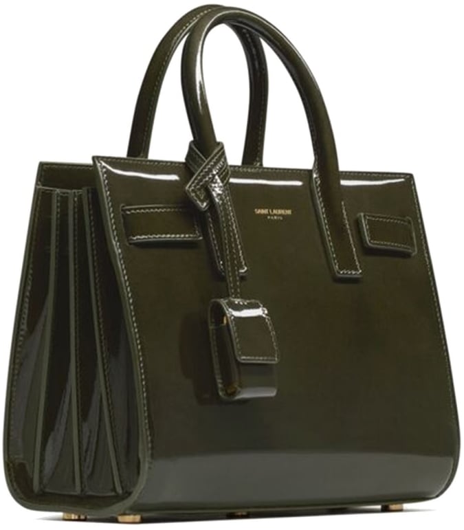 Saint Laurent "Sac De Jour" Nano Bag Zwart