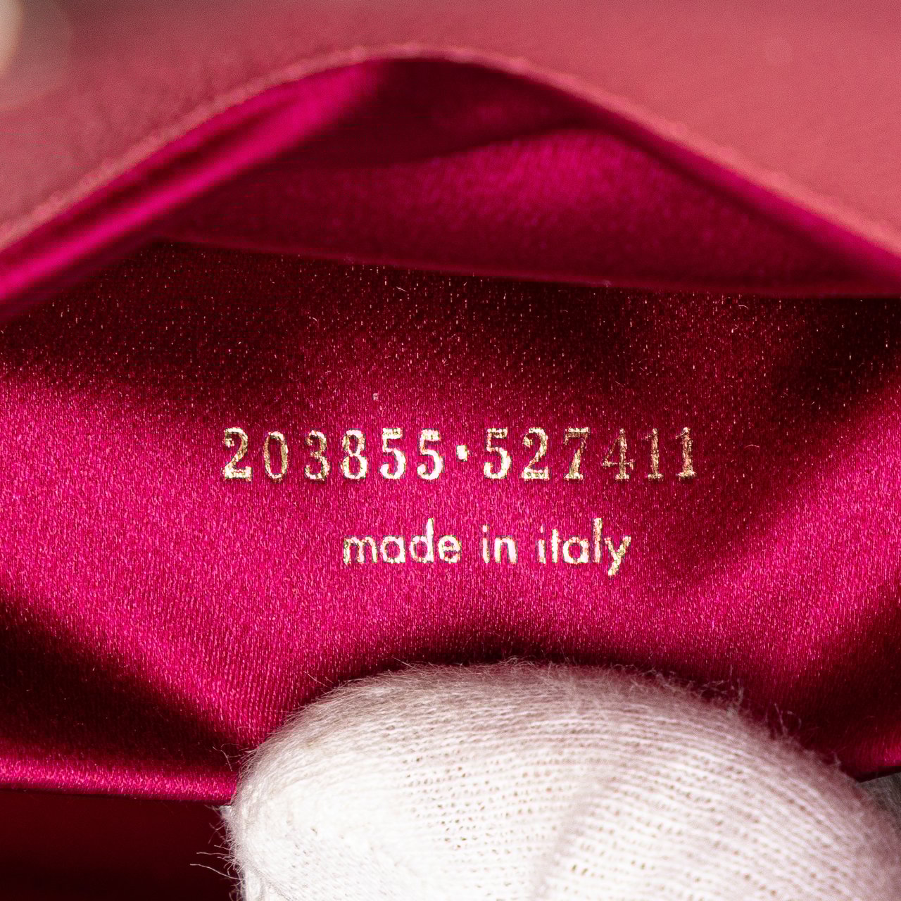 Saint Laurent Large Leather Belle de Jour Clutch Roze