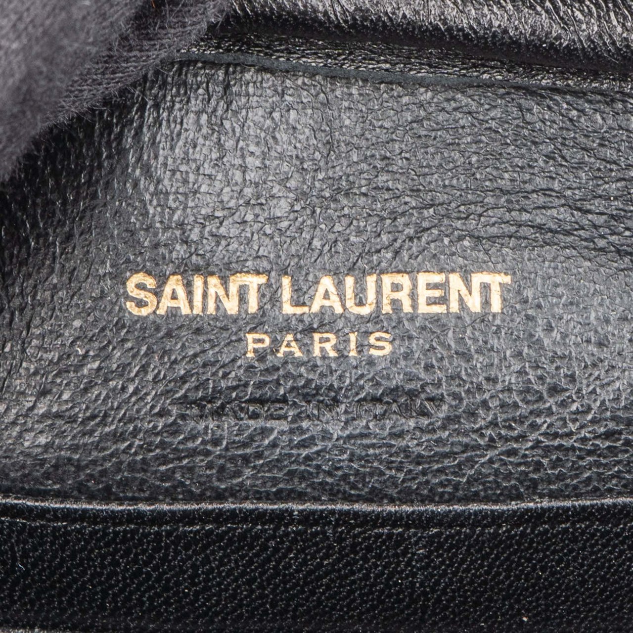Saint Laurent Saint Laurent Black Leather Blogger Crossbody Bag Zwart