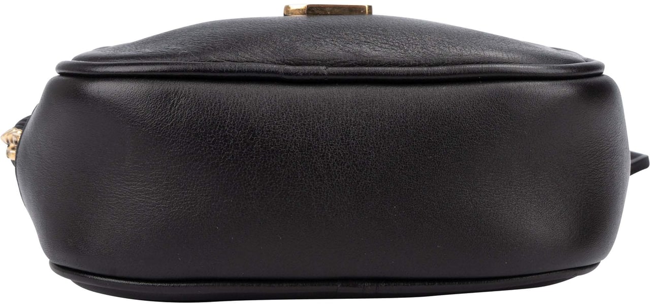 Saint Laurent Saint Laurent Black Leather Blogger Crossbody Bag Zwart