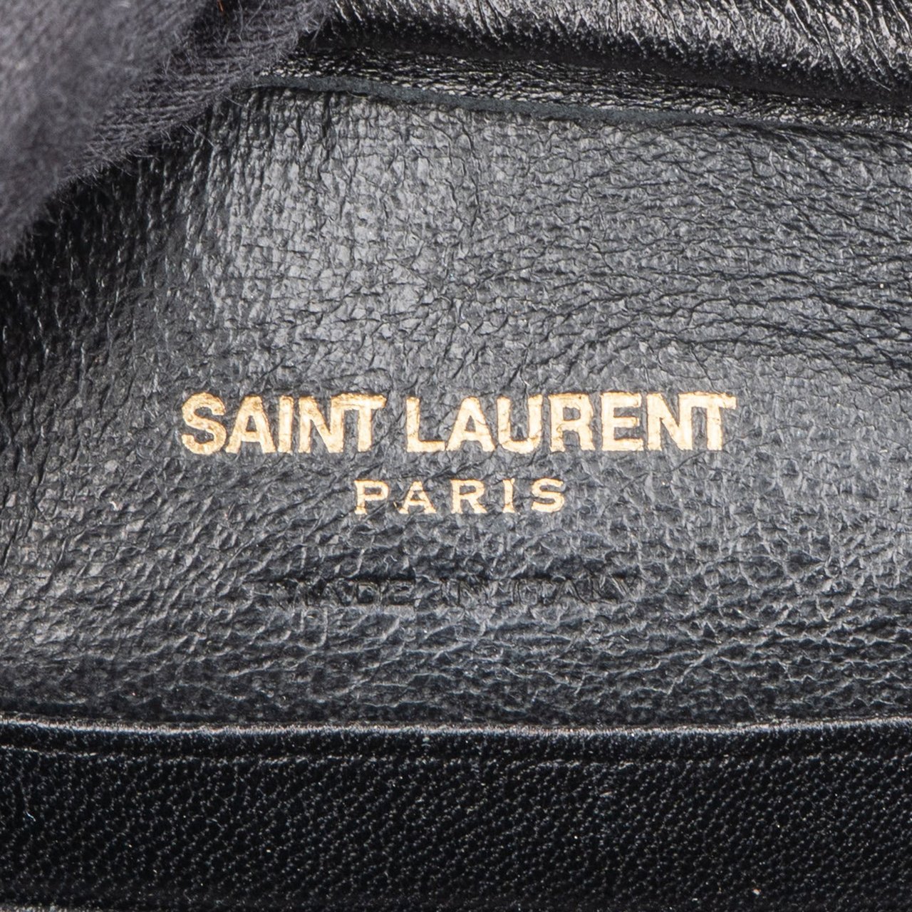 Saint Laurent Black Leather Blogger Crossbody Bag Zwart