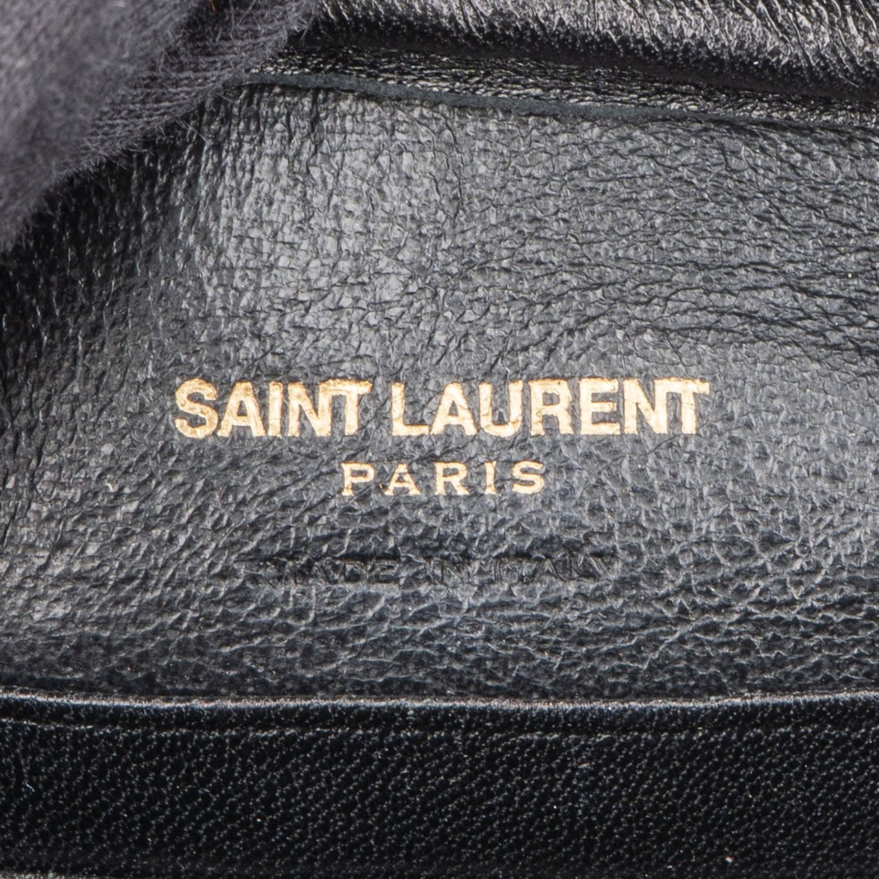 Saint Laurent Black Leather Blogger Crossbody Bag Zwart