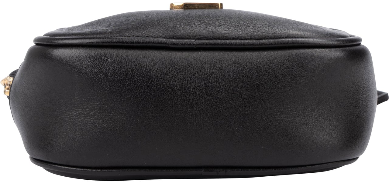 Saint Laurent Black Leather Blogger Crossbody Bag Zwart
