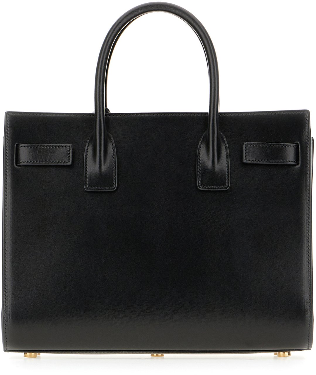 Saint Laurent Black leather baby Sac De Jour handbag Zwart