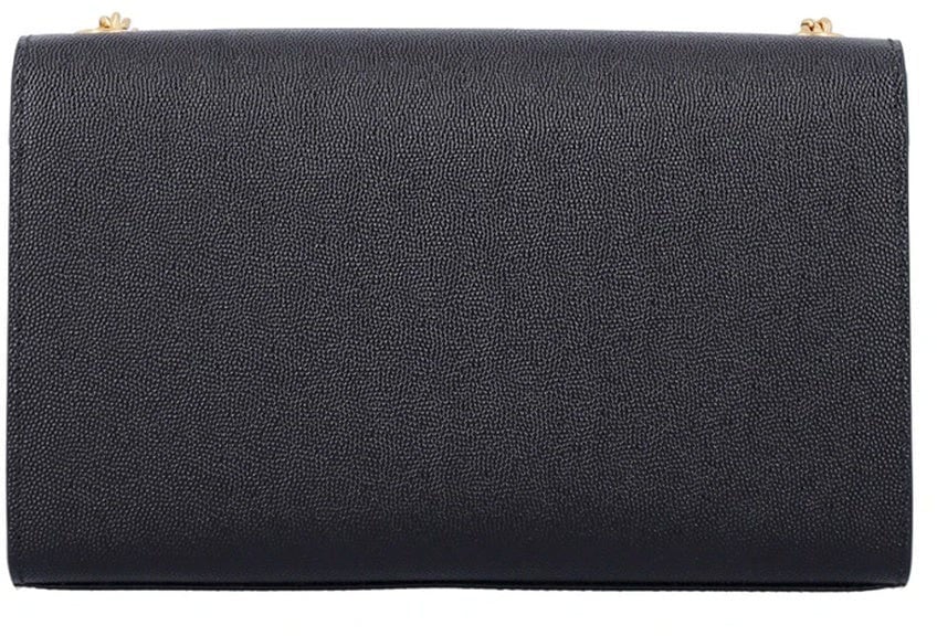 Saint Laurent Saint Laurent Kate Small Tassel Grain Leather Napkin Shoulder Bag Zwart