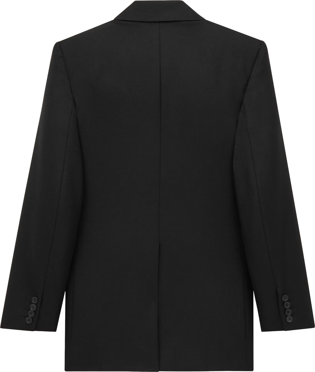 Saint Laurent Black In Cashmere Blazer Zwart