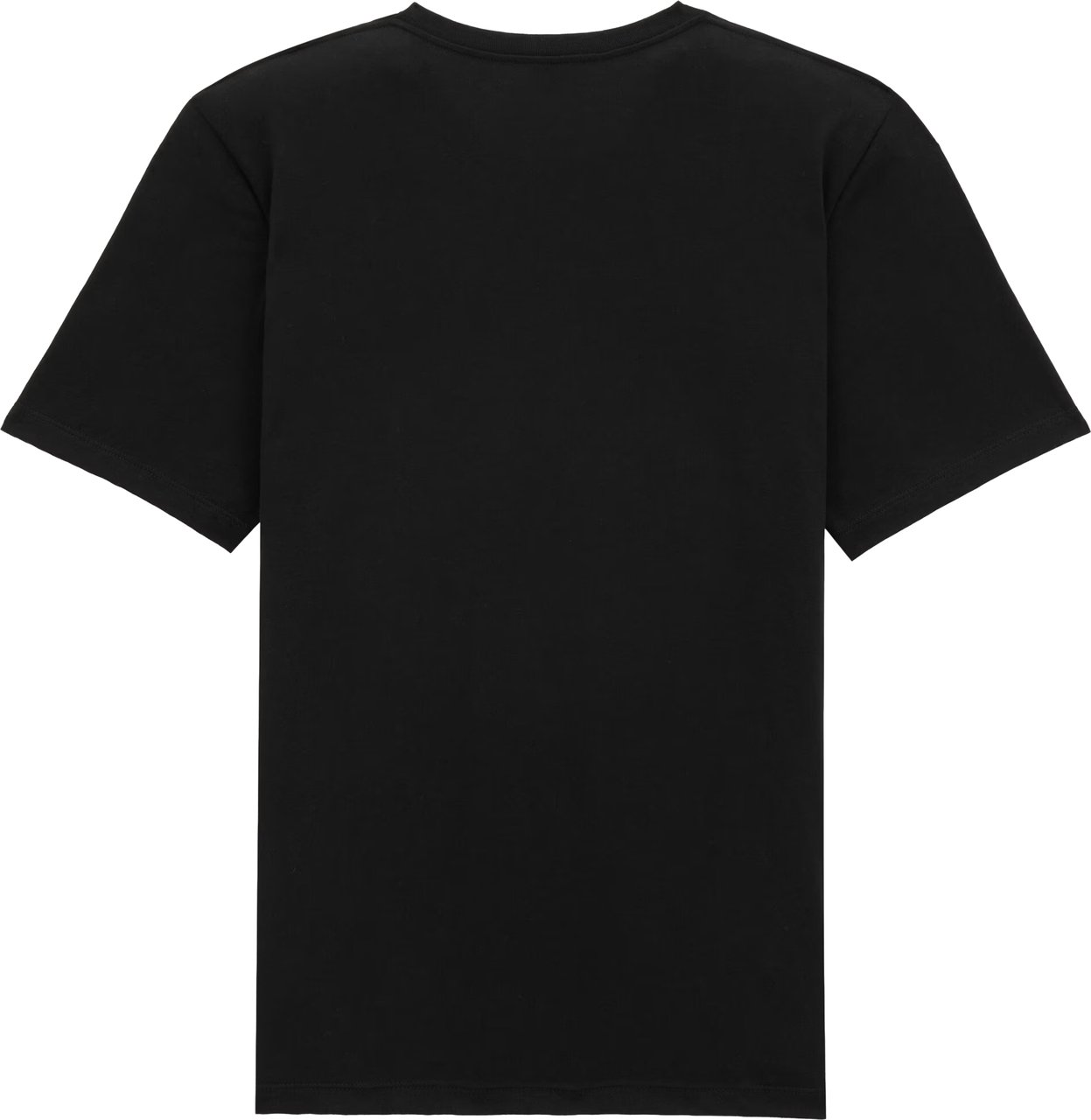 Saint Laurent Classic Black Embroidered Logo T-Shirt Zwart
