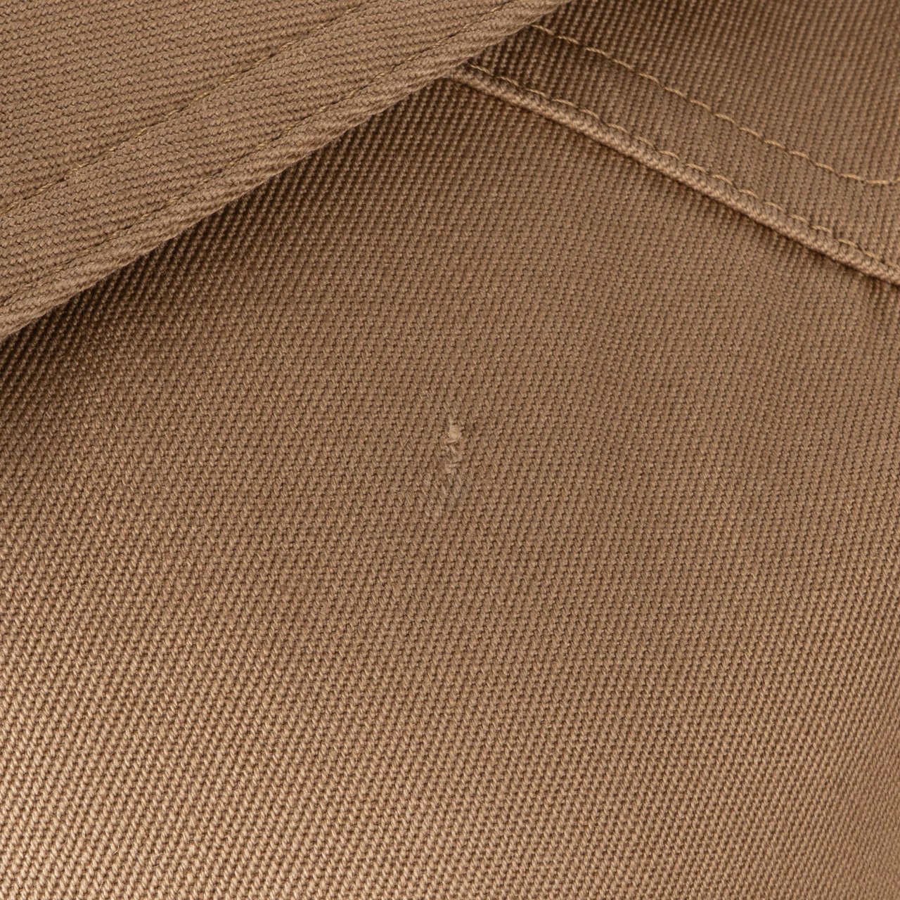 Saint Laurent Yves Saint Laurent Beige Cotton Trenchcoat (S) Beige