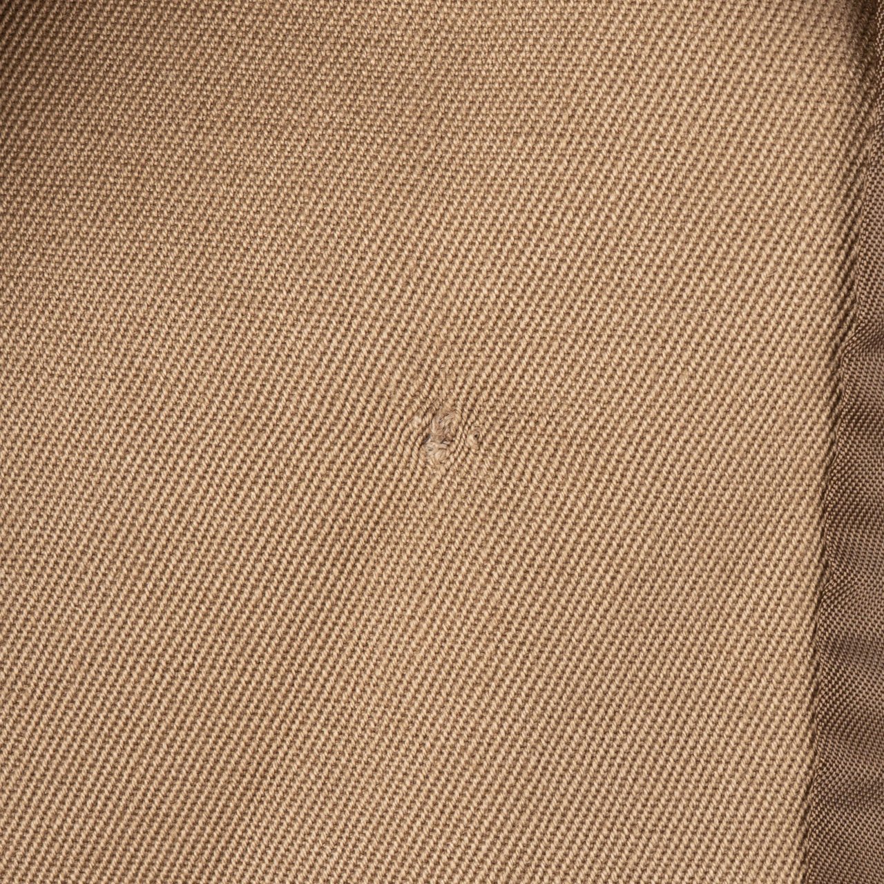 Saint Laurent Yves Saint Laurent Beige Cotton Trenchcoat (S) Beige