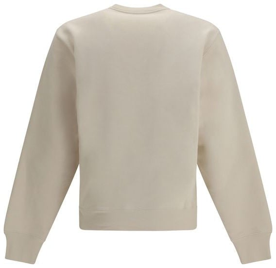 Saint Laurent Saint Laurent Beige Cotton Sweatshirt Beige