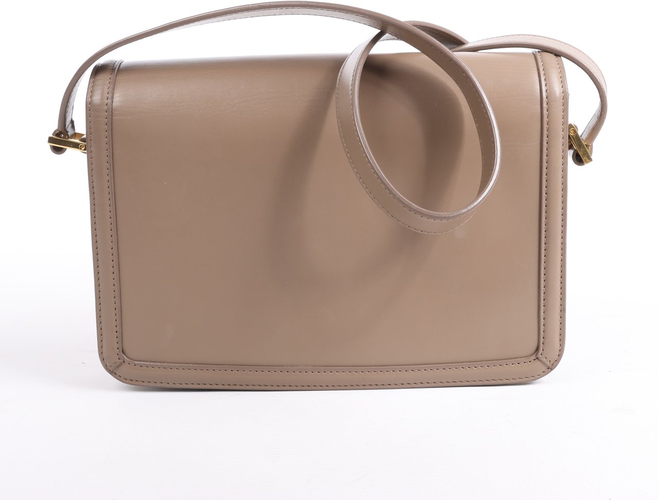Saint Laurent Saint Laurent Paris Solferino Leather Shoulder bag in beige Beige