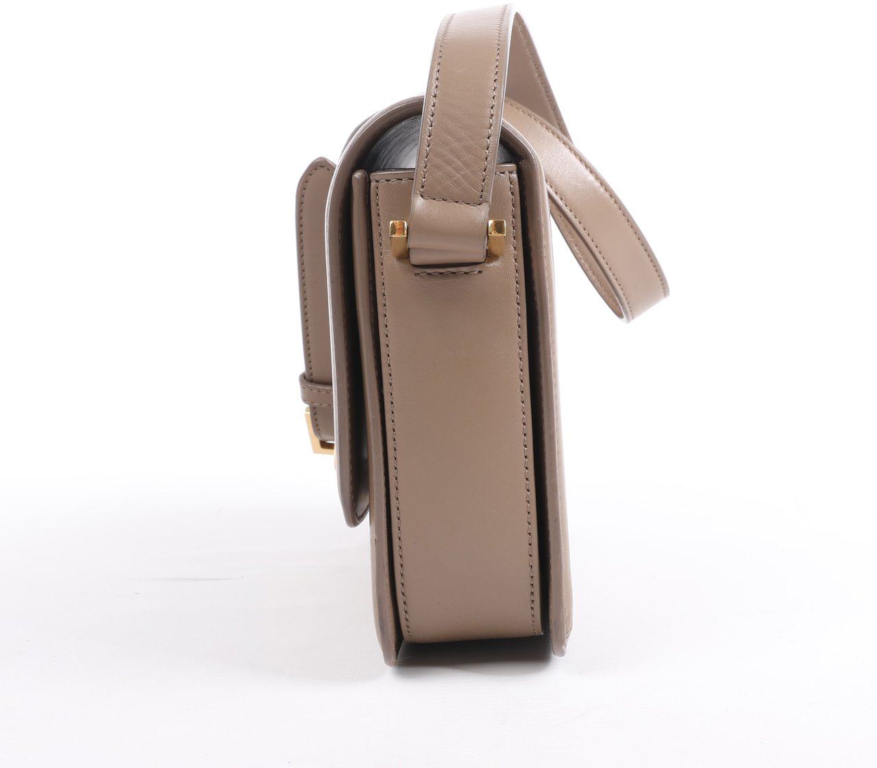 Saint Laurent Saint Laurent Paris Solferino Leather Shoulder bag in beige Beige