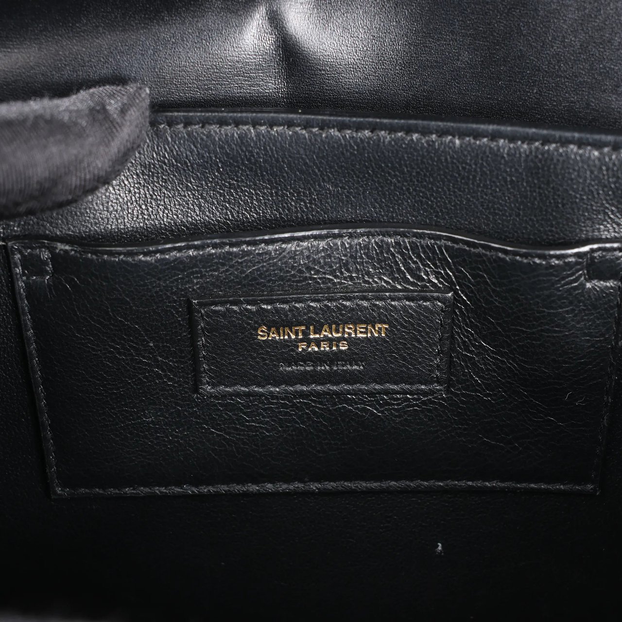 Saint Laurent Saint Laurent Paris Solferino Leather Shoulder bag in Black 634305 Zwart