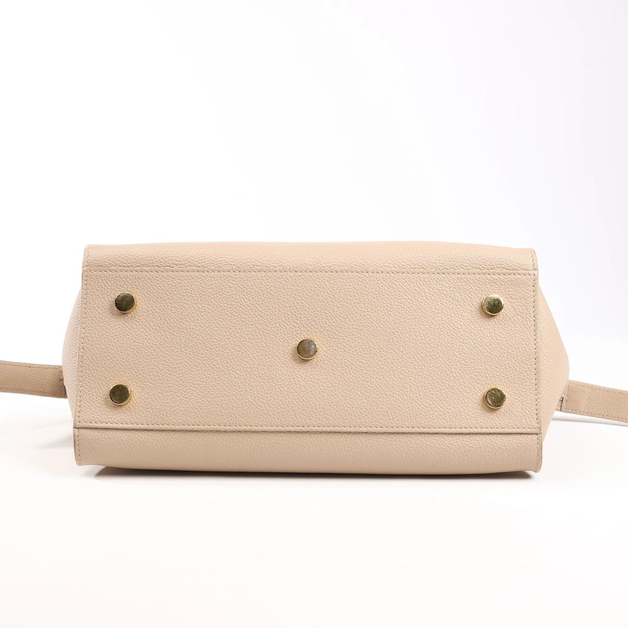 Saint Laurent Saint Laurent Paris Downtown Cabas Leather & Suede 2Way Handbag in Beige 635346 Roze