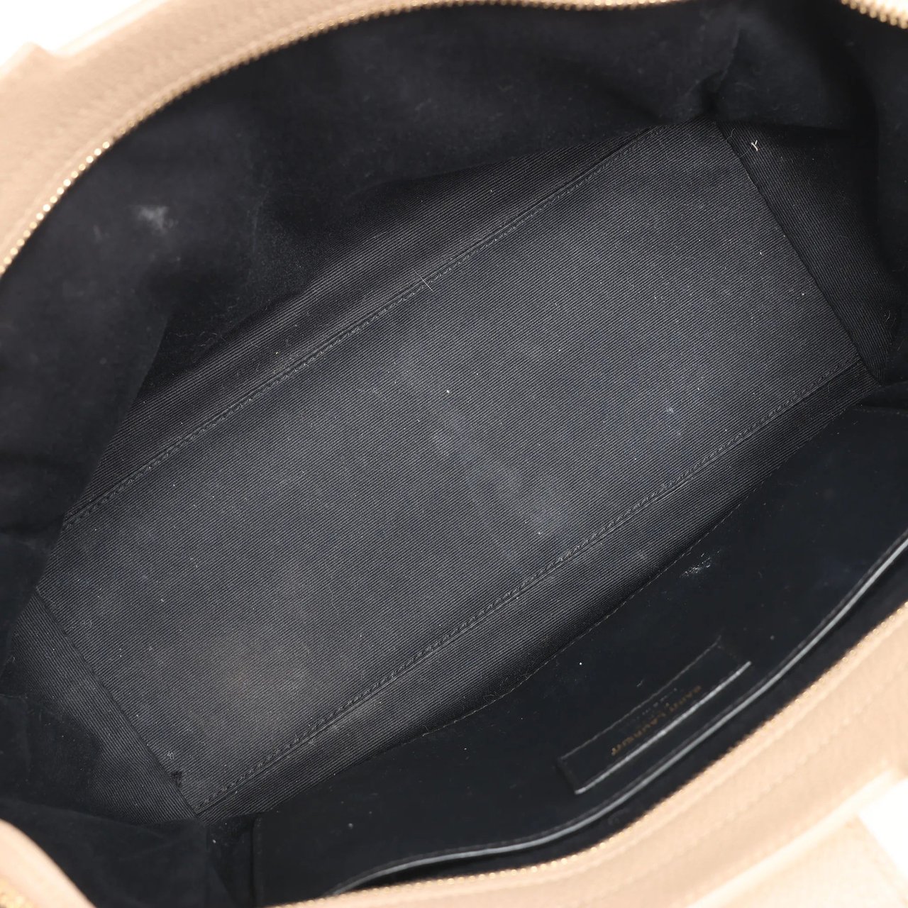 Saint Laurent Saint Laurent Paris Downtown Cabas Leather & Suede 2Way Handbag in Beige 635346 Roze