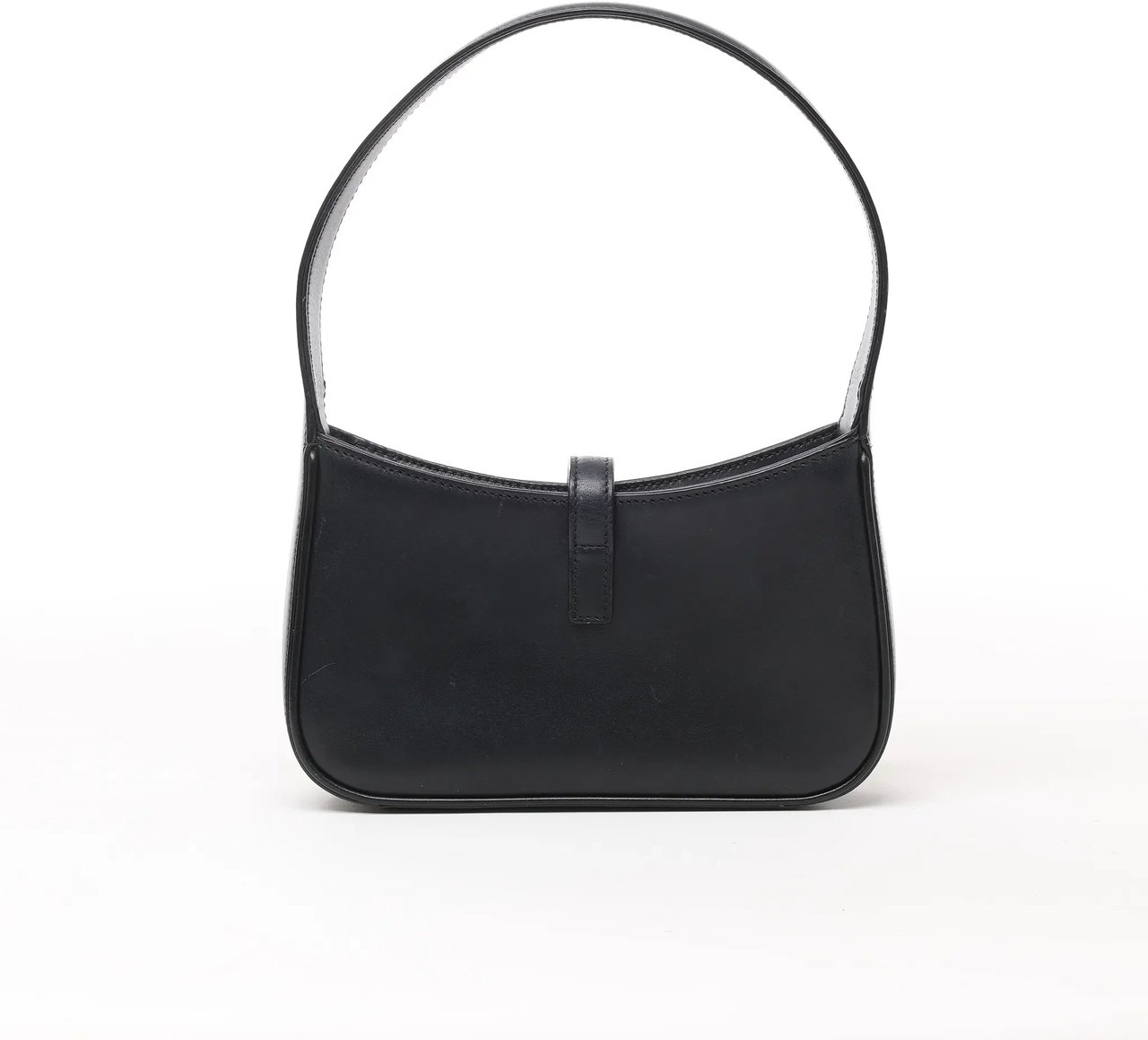 Saint Laurent Saint Laurent Paris Le 5 à 7 Mini Hobo Leather Handbag in Black 710318 Zwart