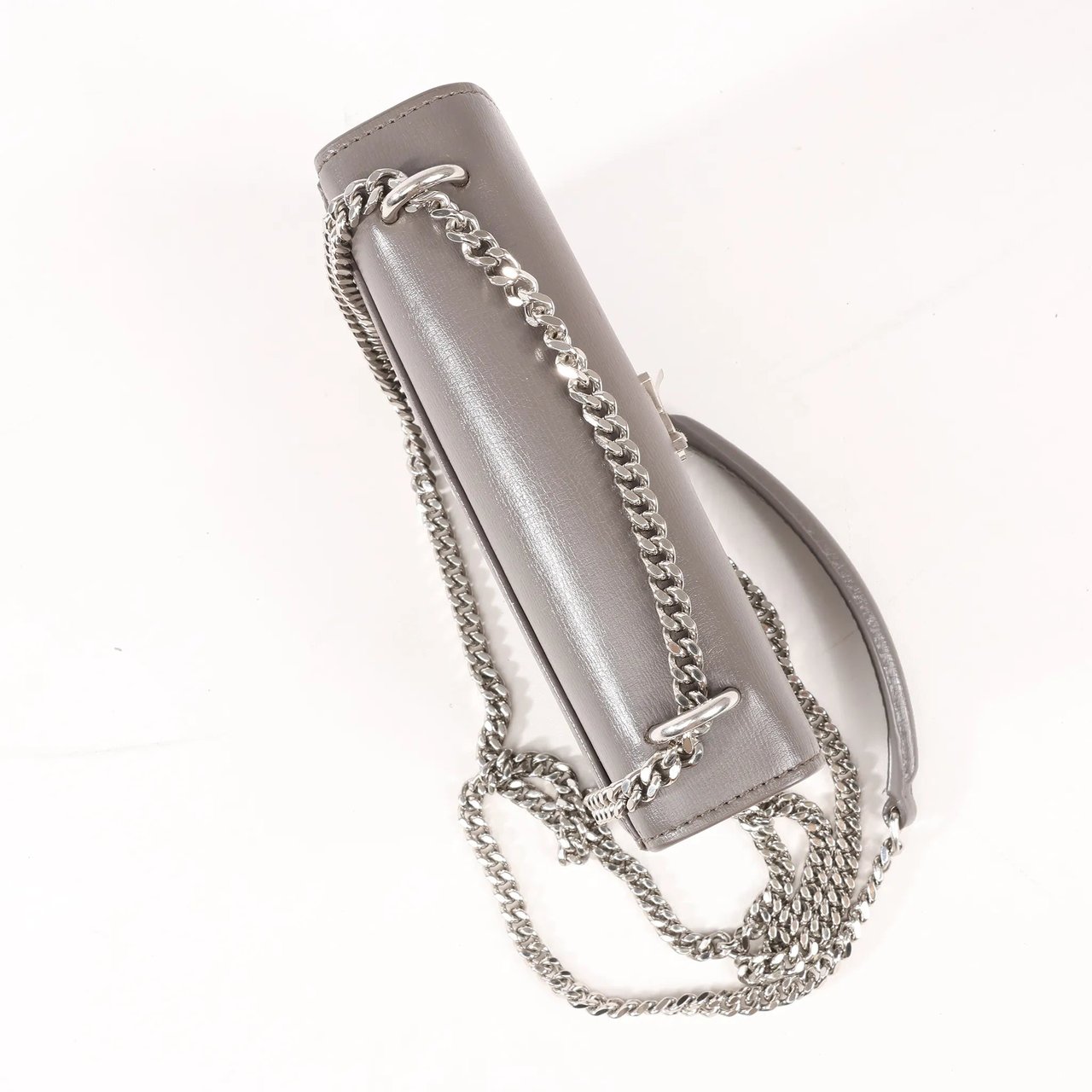 Saint Laurent Saint Laurent Paris Sunset Leather Chain Shoulder Bag in Gray 452157 Grijs