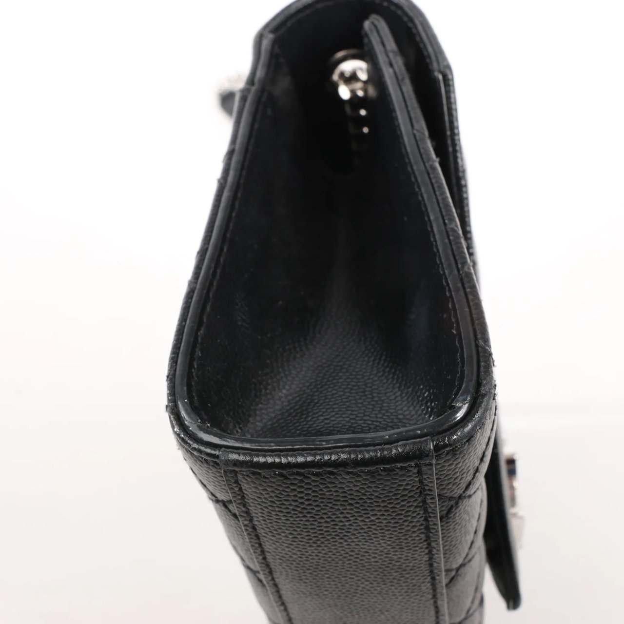 Saint Laurent Saint Laurent Paris Envelope Small Crossbody Bag in Back Zwart