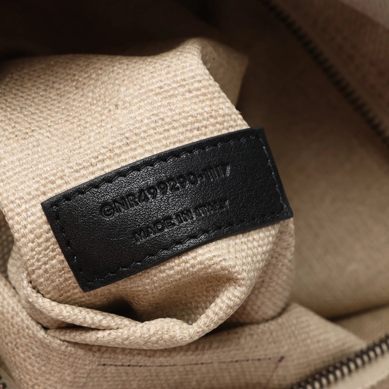 Saint Laurent Saint Laurent Rive Gauche Large Tote Bag in Printed Canvas and Leather in Beige 499290 Beige