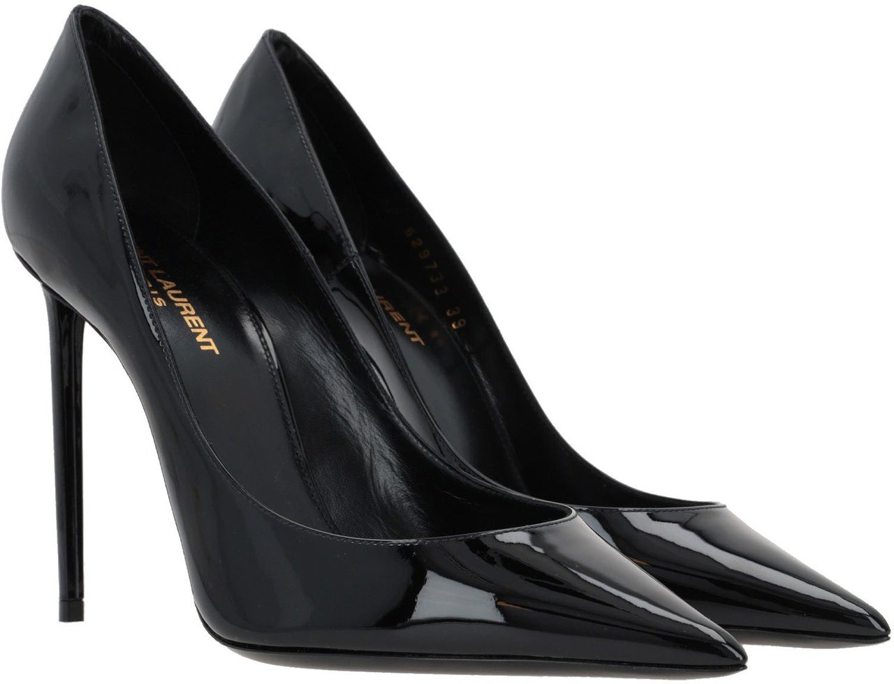 Saint Laurent Saint Laurent Zoè Leather Pumps Zwart