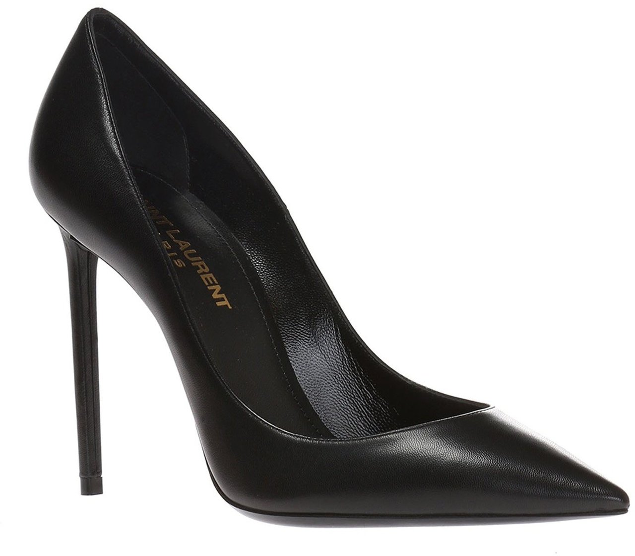 Saint Laurent Saint Laurent Zoè Leather Pumps Zwart