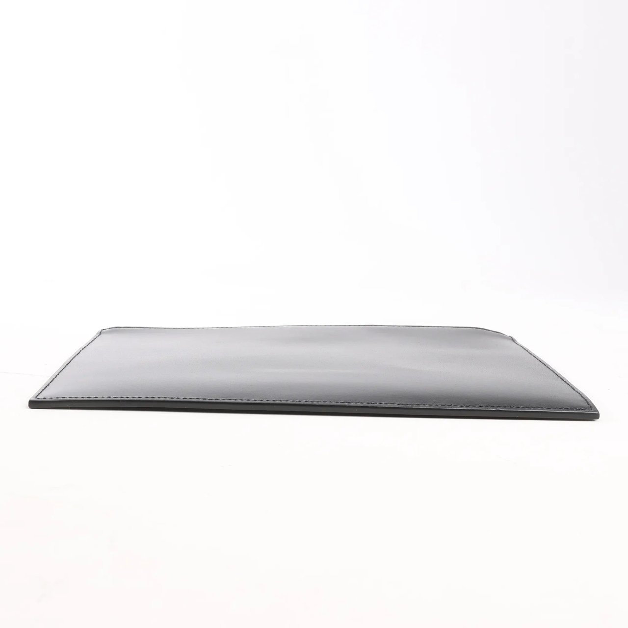 Saint Laurent Saint Laurent Paris  Leather Clutch in Black 635098 Zwart