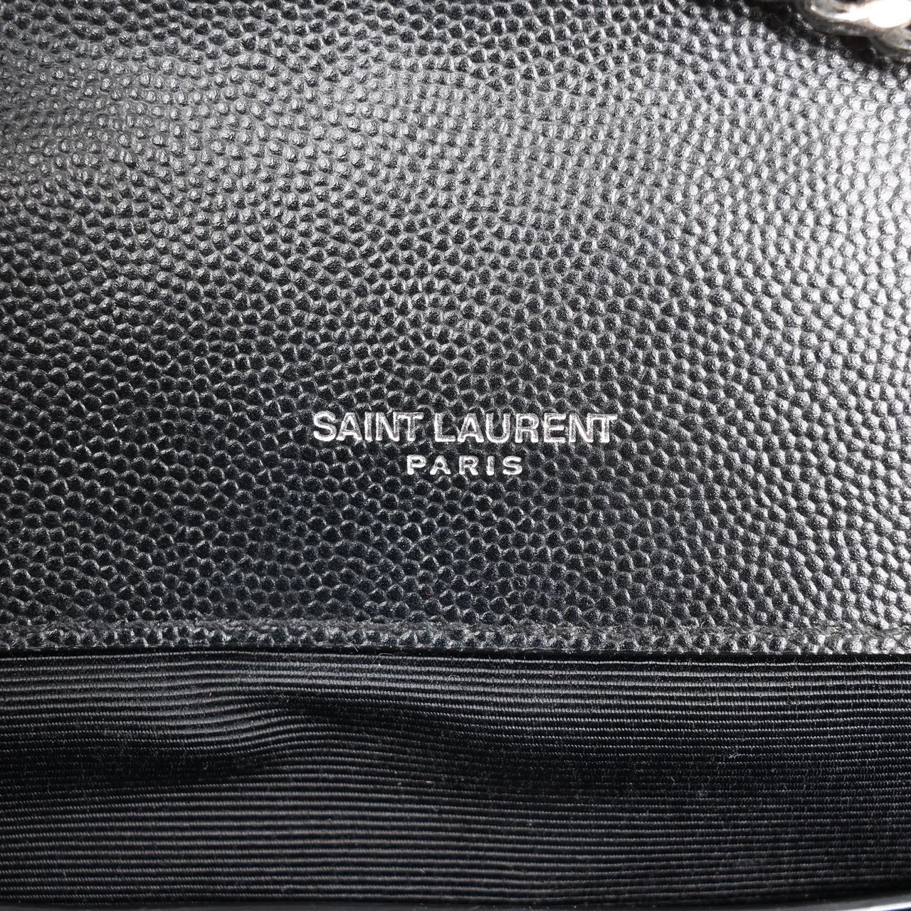Saint Laurent Saint Laurent Paris Envelope Small Crossbody Bag in Back Zwart