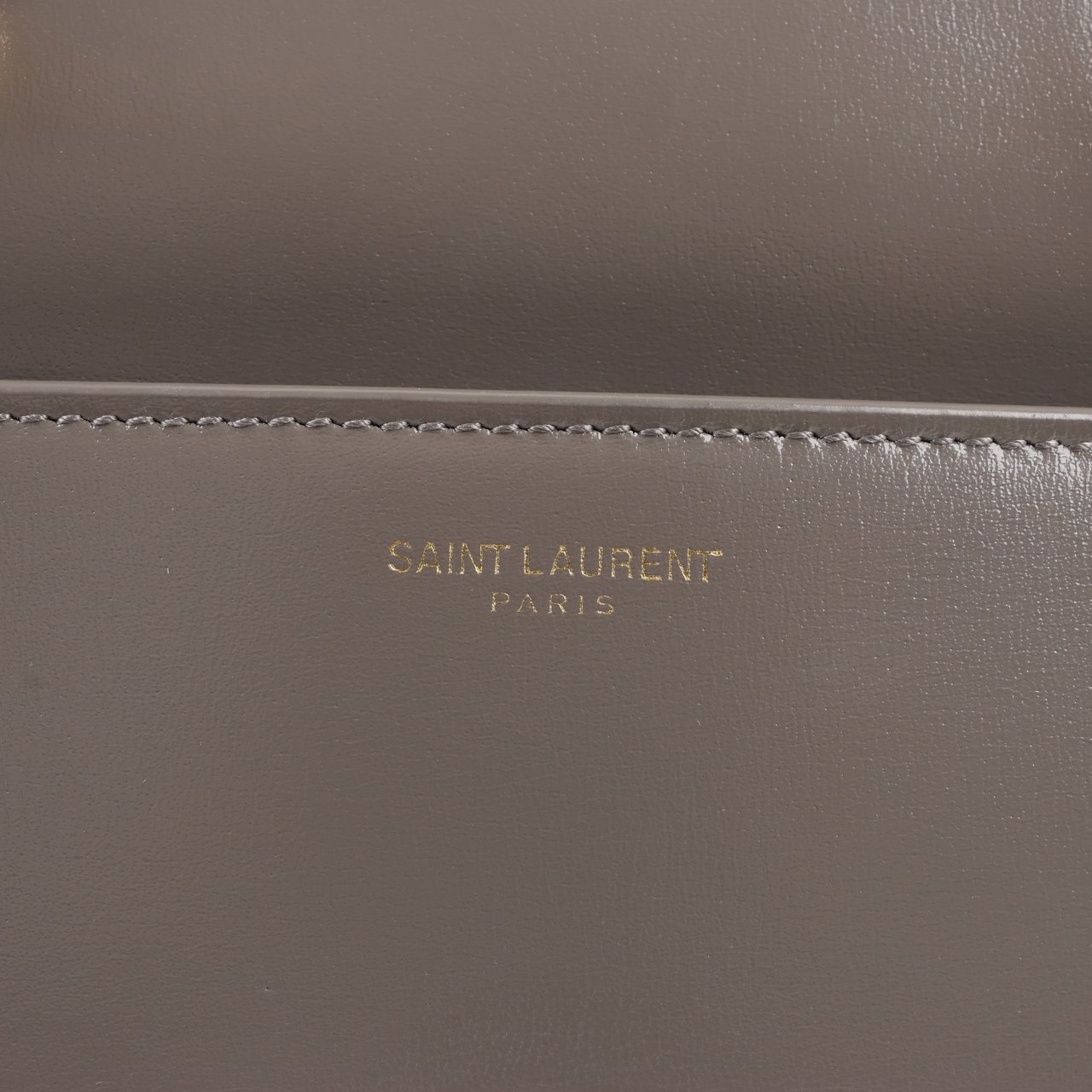 Saint Laurent Saint Laurent Paris Uptown Leather Handbag in Gray 557653 Grijs