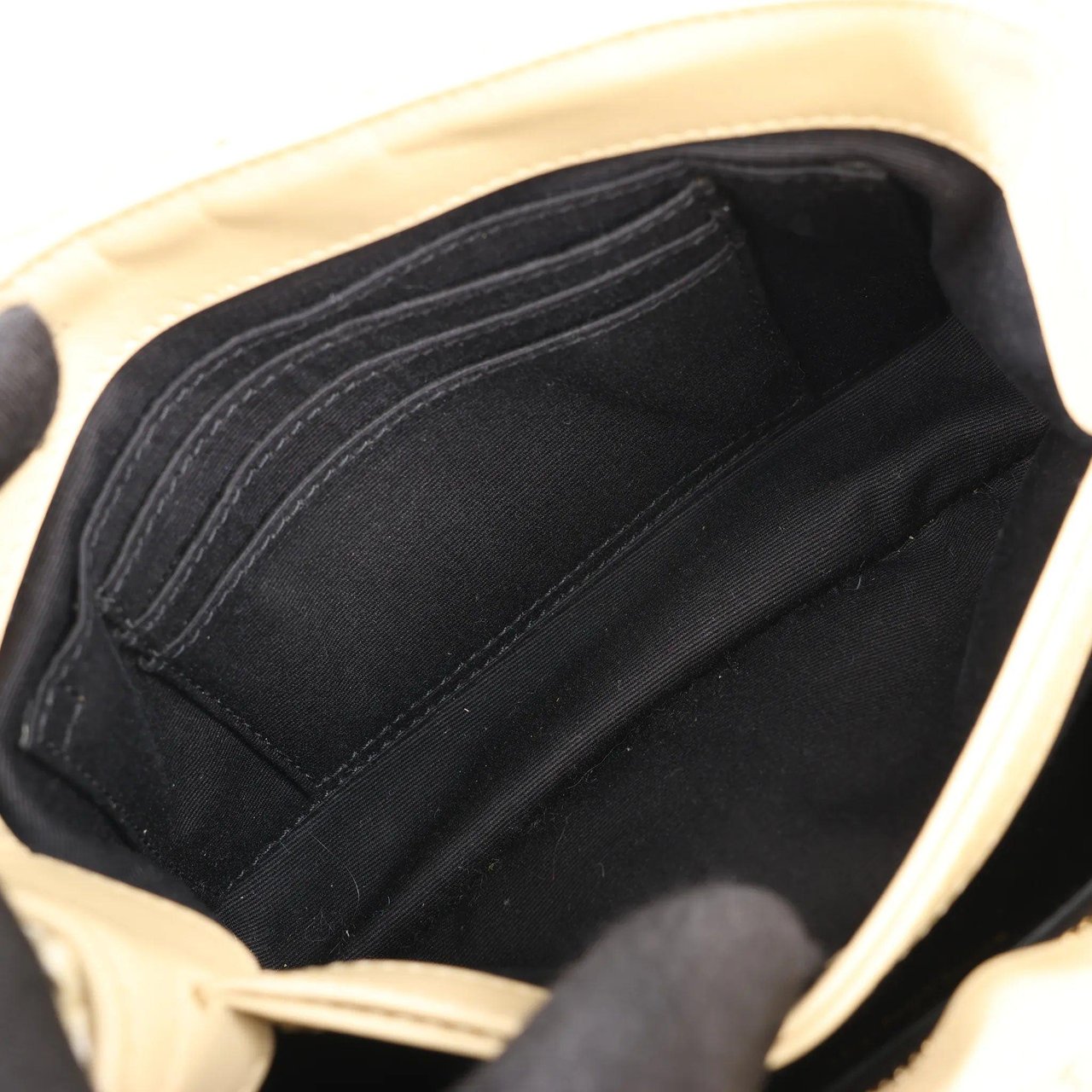 Saint Laurent Saint Laurent Paris Loulou Raffia x Leather Crossbody Bag in Beige 467072 Beige