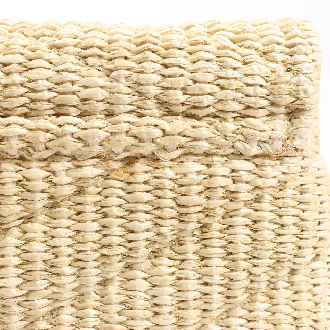 Saint Laurent Saint Laurent Paris Loulou Raffia x Leather Crossbody Bag in Beige 467072 Beige