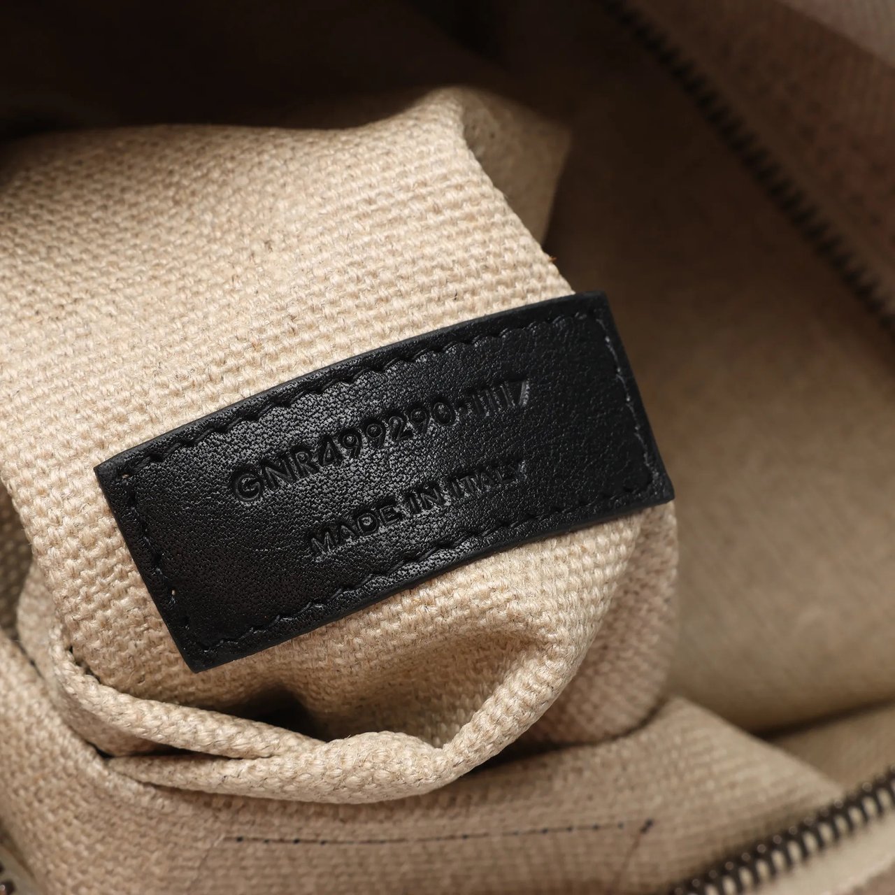 Saint Laurent Saint Laurent Rive Gauche Large Tote Bag in Printed Canvas and Leather in Beige 499290 Beige