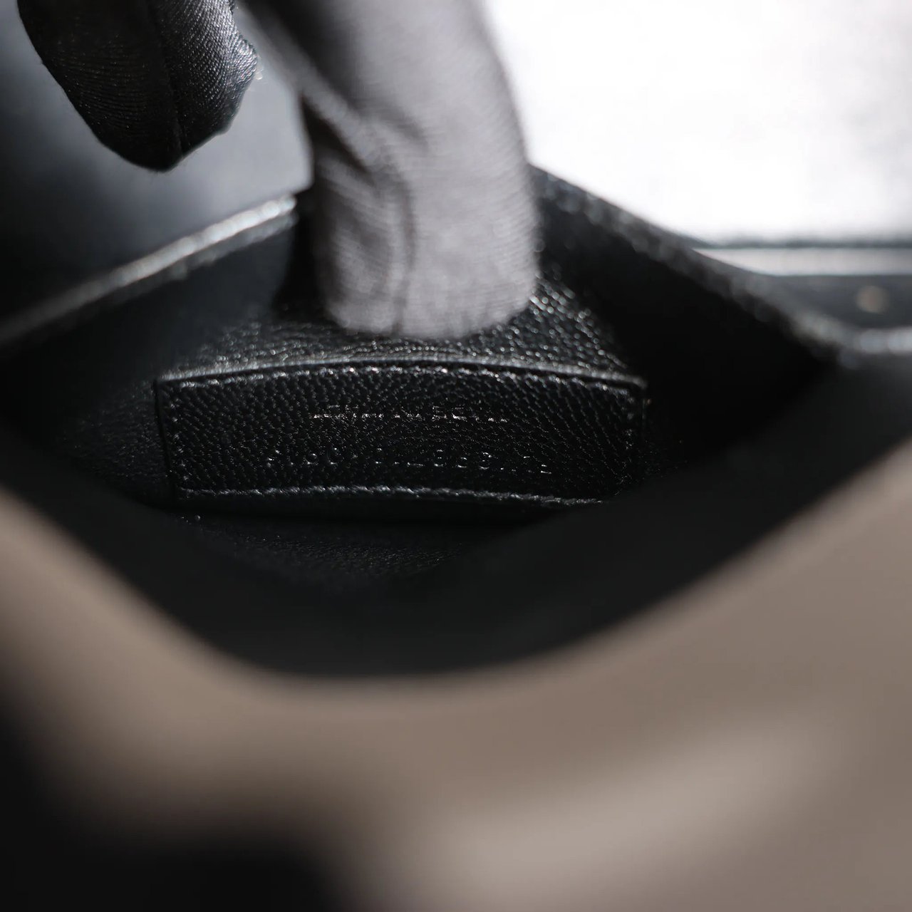 Saint Laurent Saint Laurent Paris Sac de Jour Baby Leather 2Way Handbag in Gray 398710 Grijs