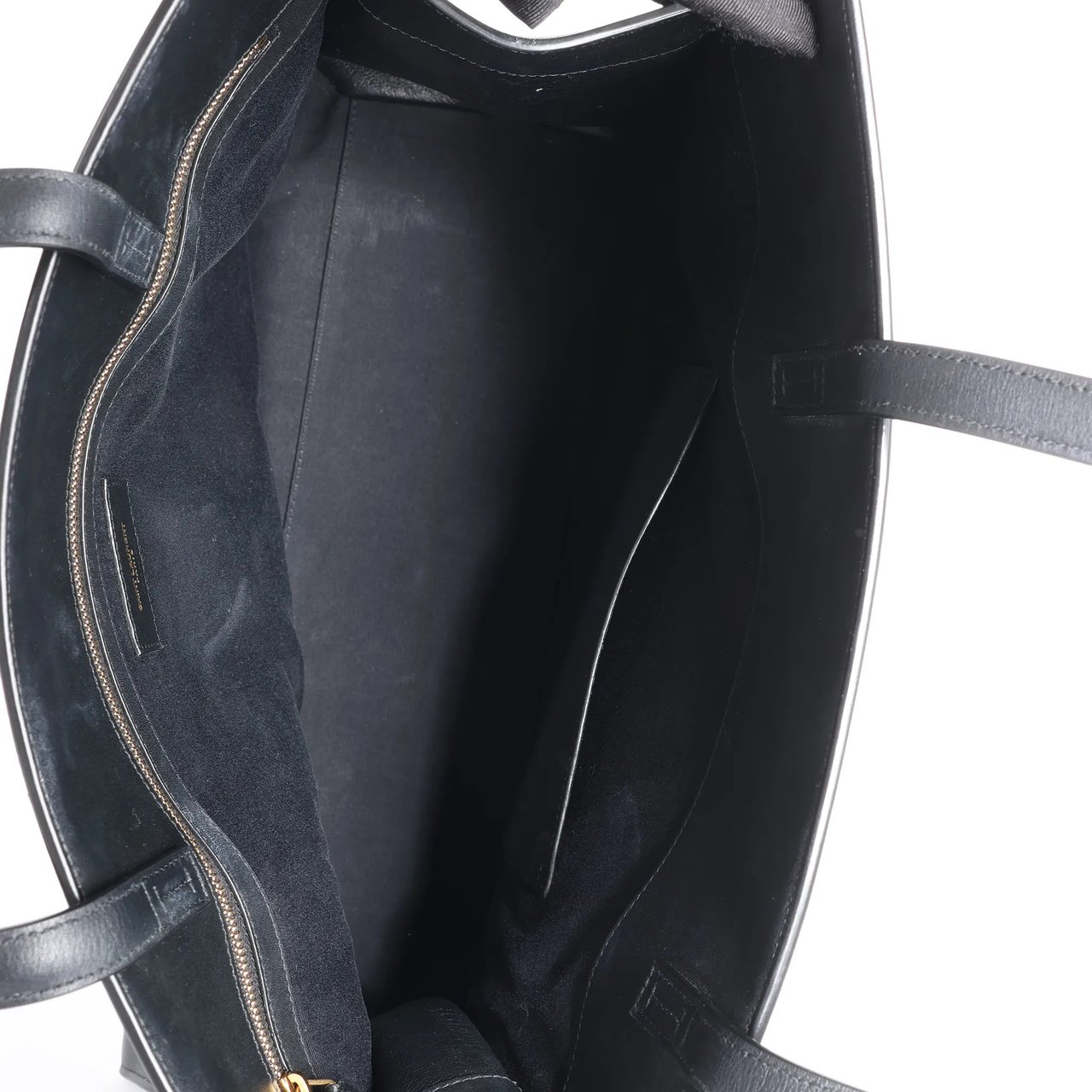 Saint Laurent Paris Manhattan Leather Shoulder bag in Black 553745 Zwart