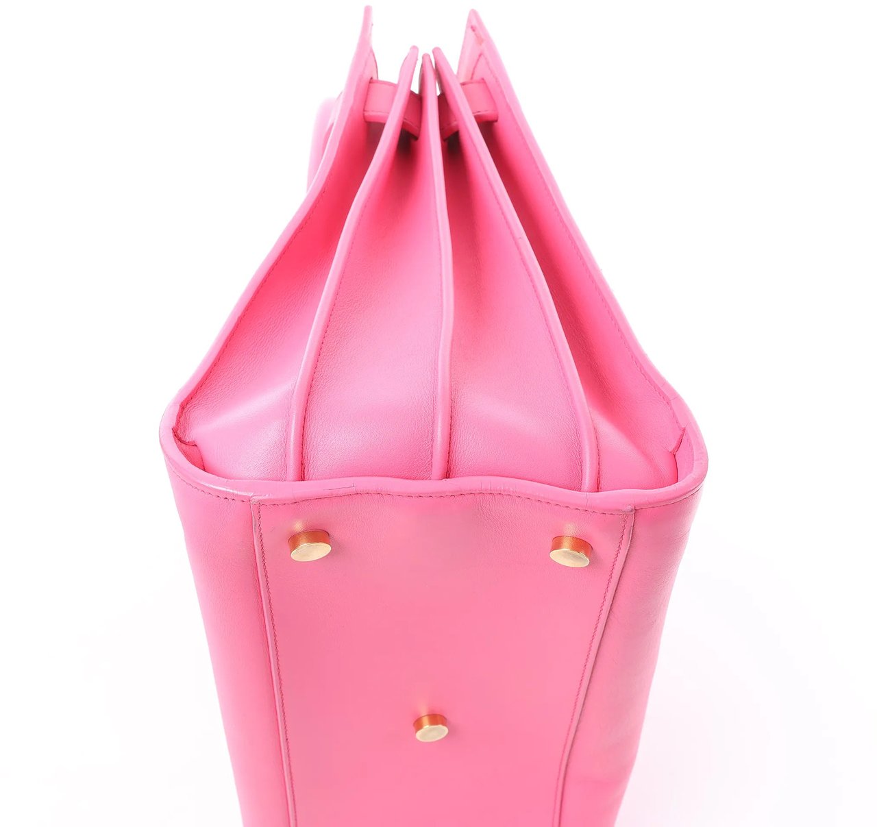 Saint Laurent Paris Sac de Jour Leather Handbag in Pink 324823 Roze
