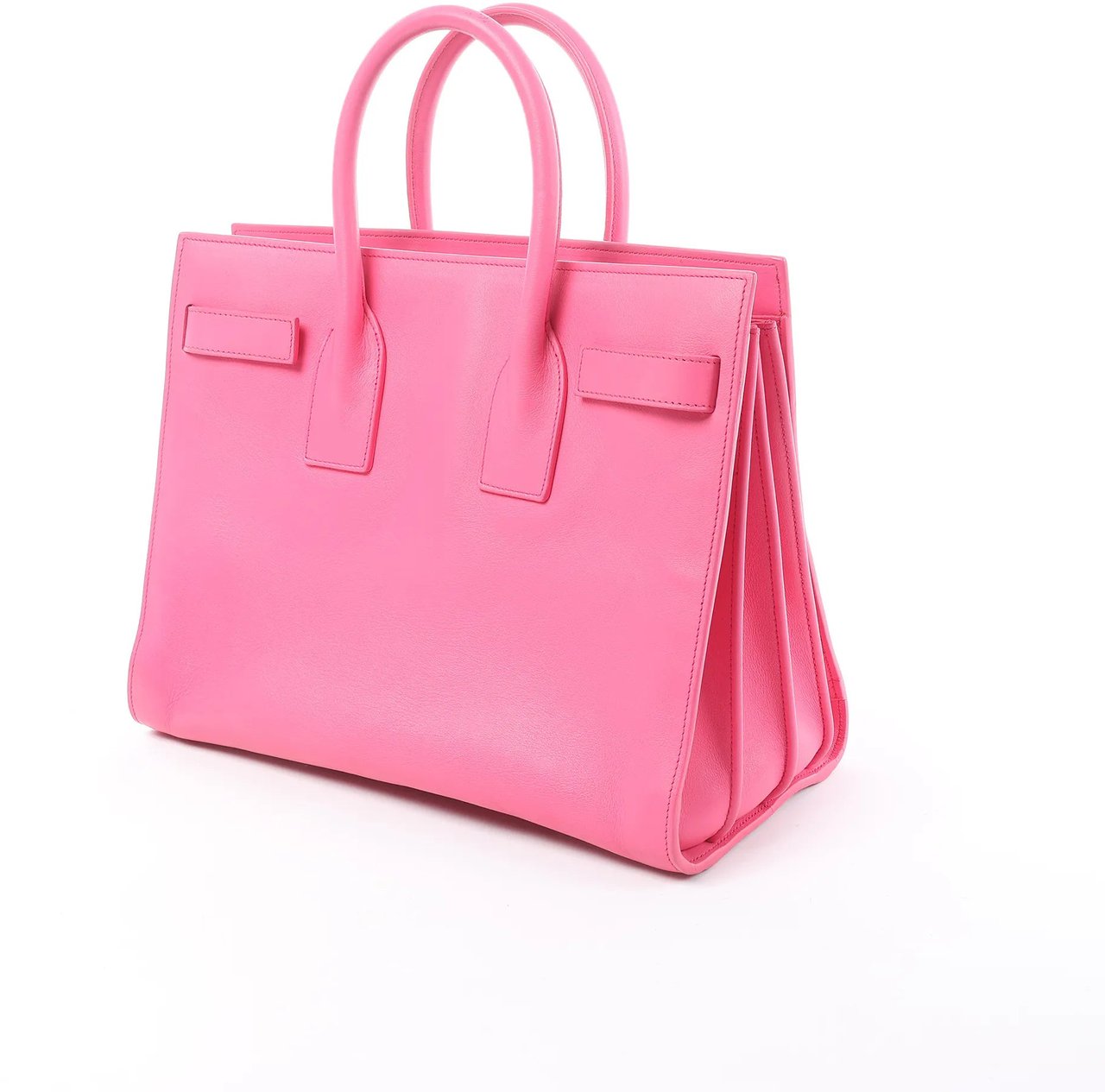 Saint Laurent Paris Sac de Jour Leather Handbag in Pink 324823 Roze