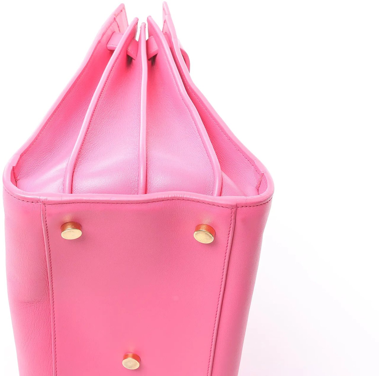 Saint Laurent Paris Sac de Jour Leather Handbag in Pink 324823 Roze