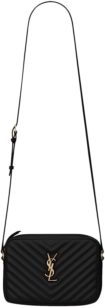 Saint Laurent Saint Laurent Lou Camera Bag Zwart