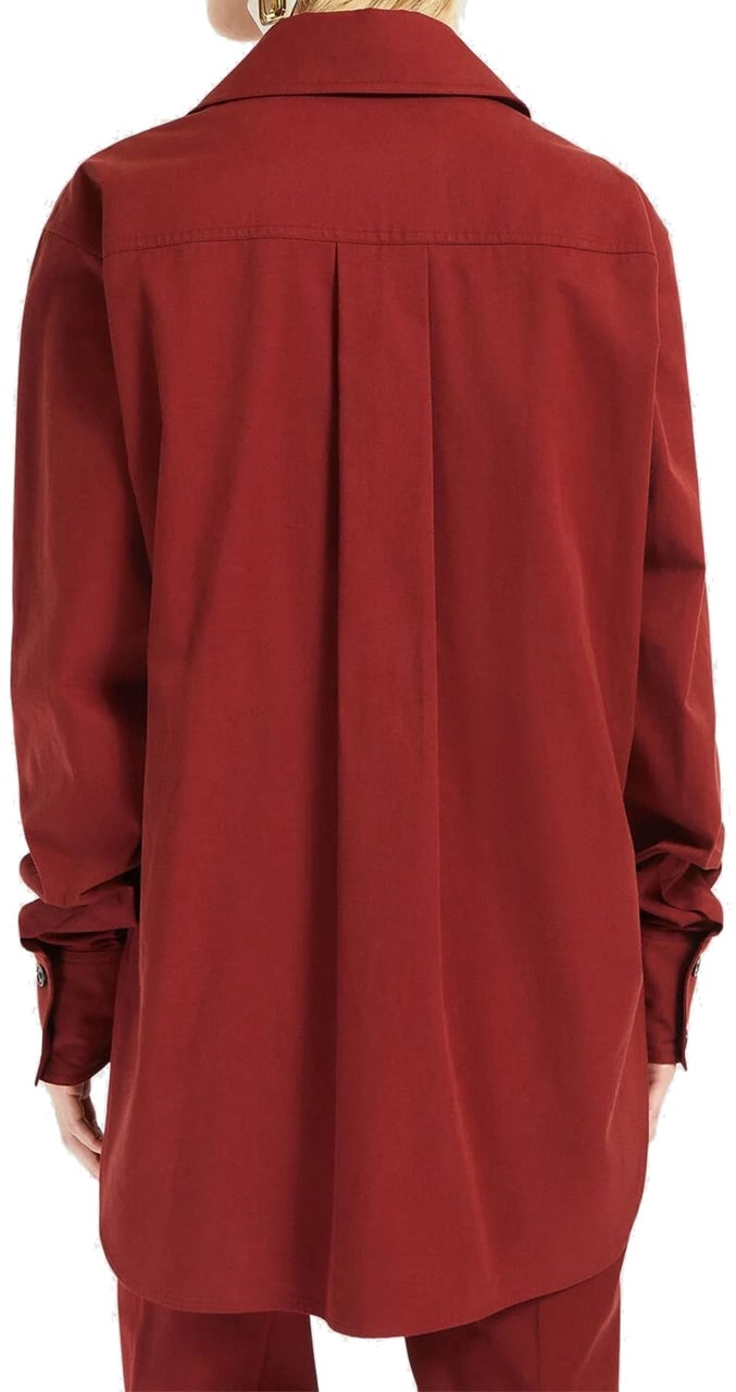 Saint Laurent Saint Laurent Cotton Shirt Rood