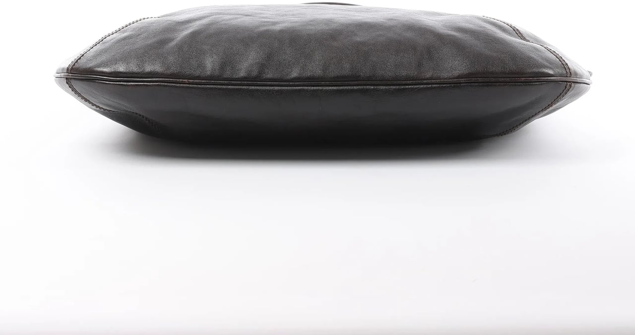 Saint Laurent Paris Tribute Large Leather Shoulder Bag in Brown Bruin