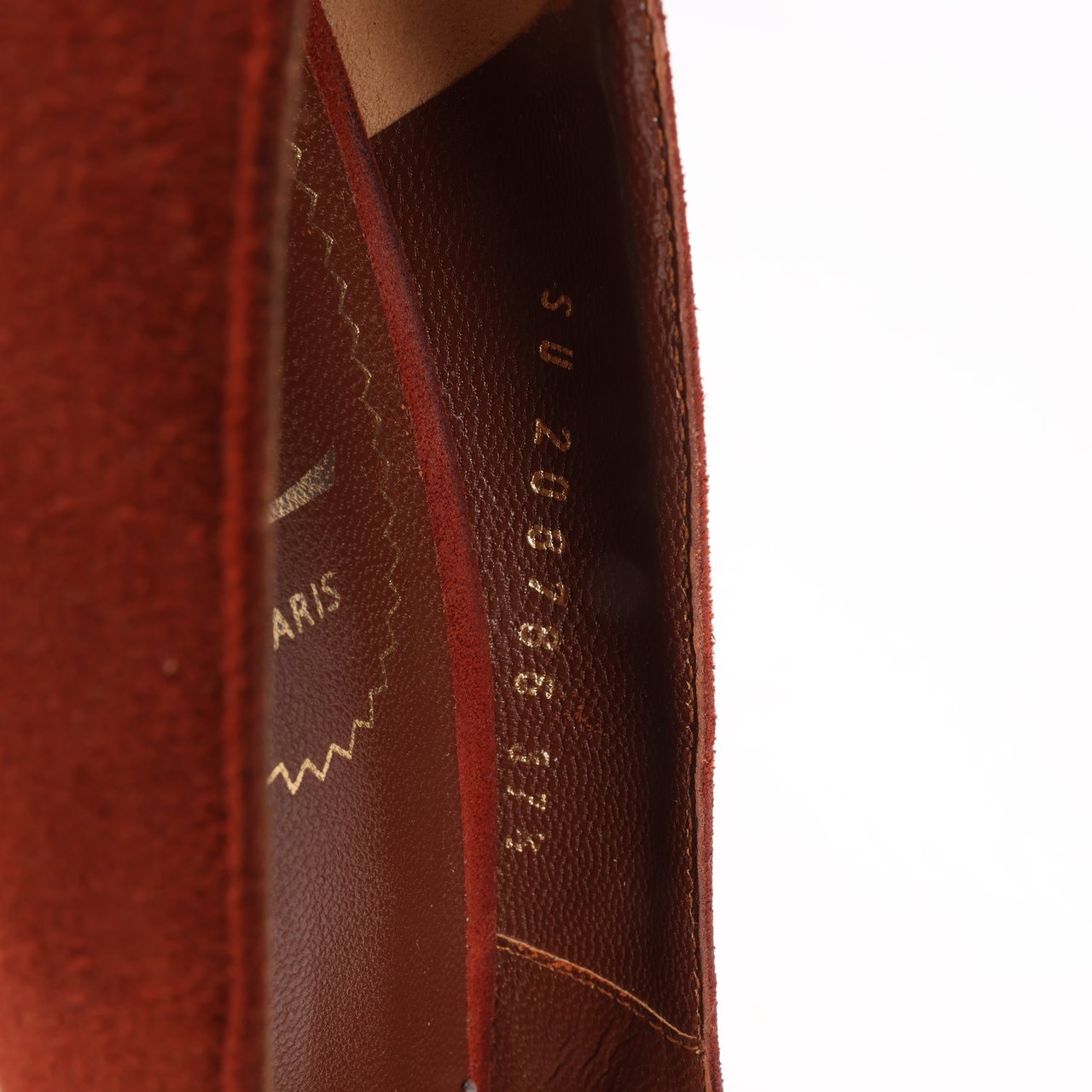 Saint Laurent Tribute Two Brown Suede Pumps, Size 37.5 EU Bruin