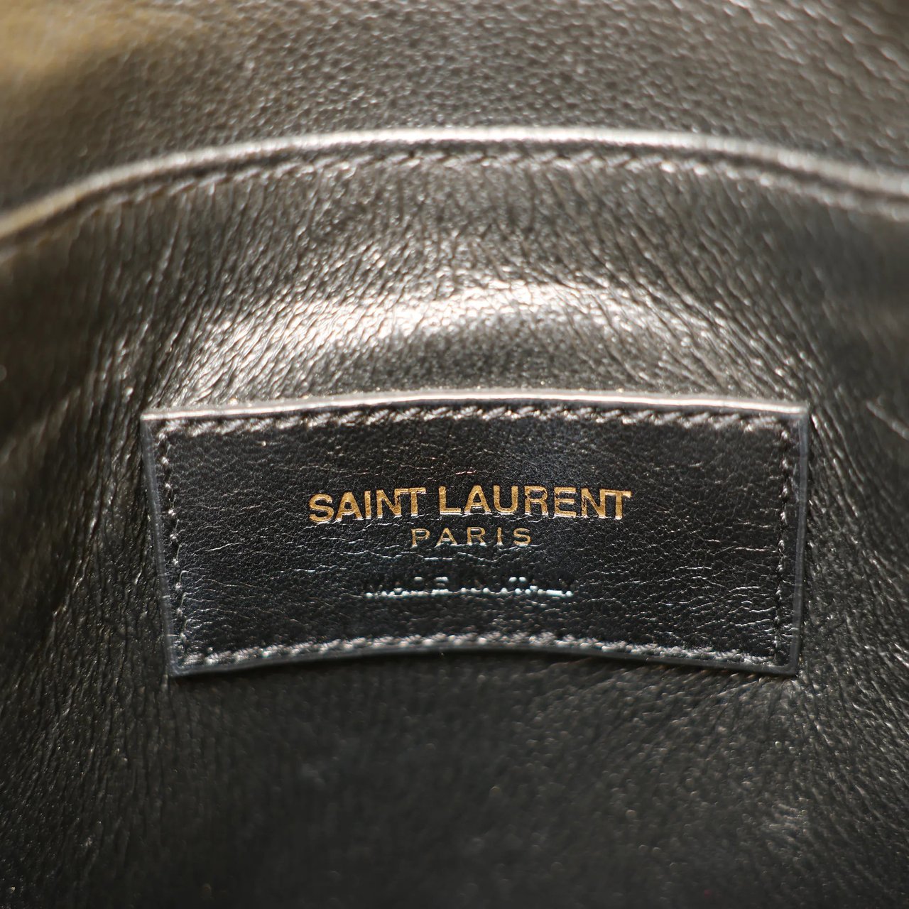 Saint Laurent Paris Sac de Jour Nano Leather 2Way Handbag Yellow 398710 Geel