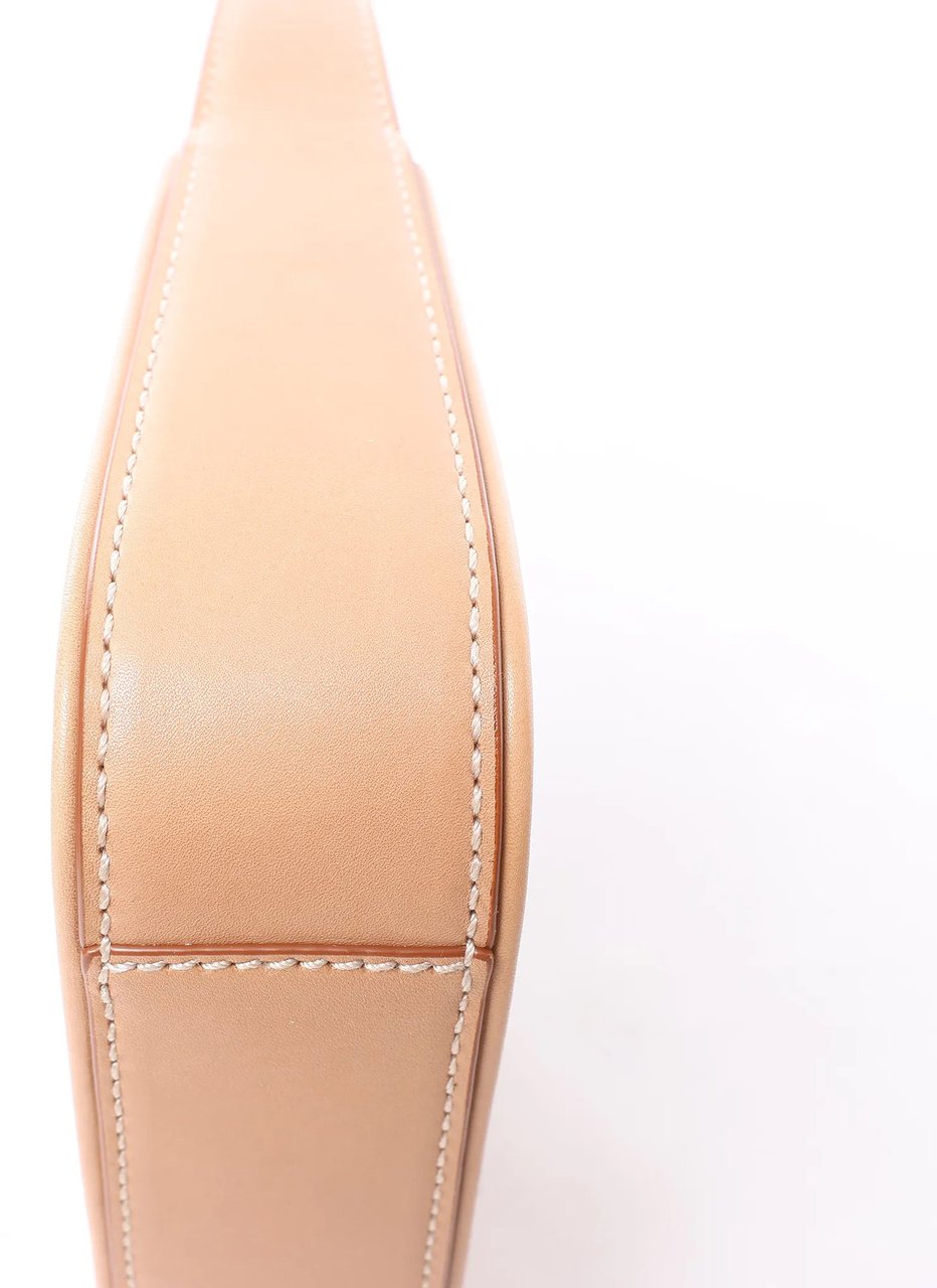 Saint Laurent Le 5 à 7 Mini Hobo Handbag in Beige 710318 Roze